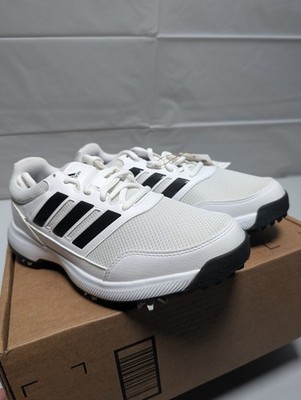 Adidas Tech Response 2.0 Cloud White Black Mens Golf Shoes Men's 6.5 EE9121