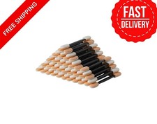60 pcs Eye Shadow Applicators Disposable Foam Makeup Brush Sponge Stick Palette