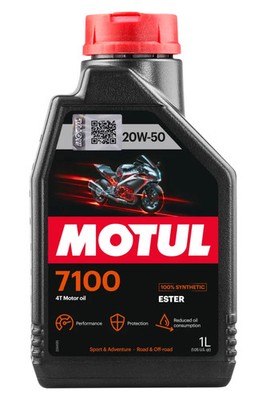 Motoröl 1L Motul 7100 20W-50 kompatibel mit Harley Davidson FXDL 1340