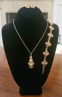 10k Black Hills Gold 3 peice Set:1/20 12K Gold 18" Chain-All Grapes & Leaves 10k — photo 1