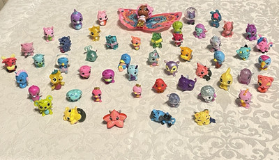 Hatchimals Lot ~ Hatchimals Pixies Wilder Wings Doll & 52 Mixed Mini Figures