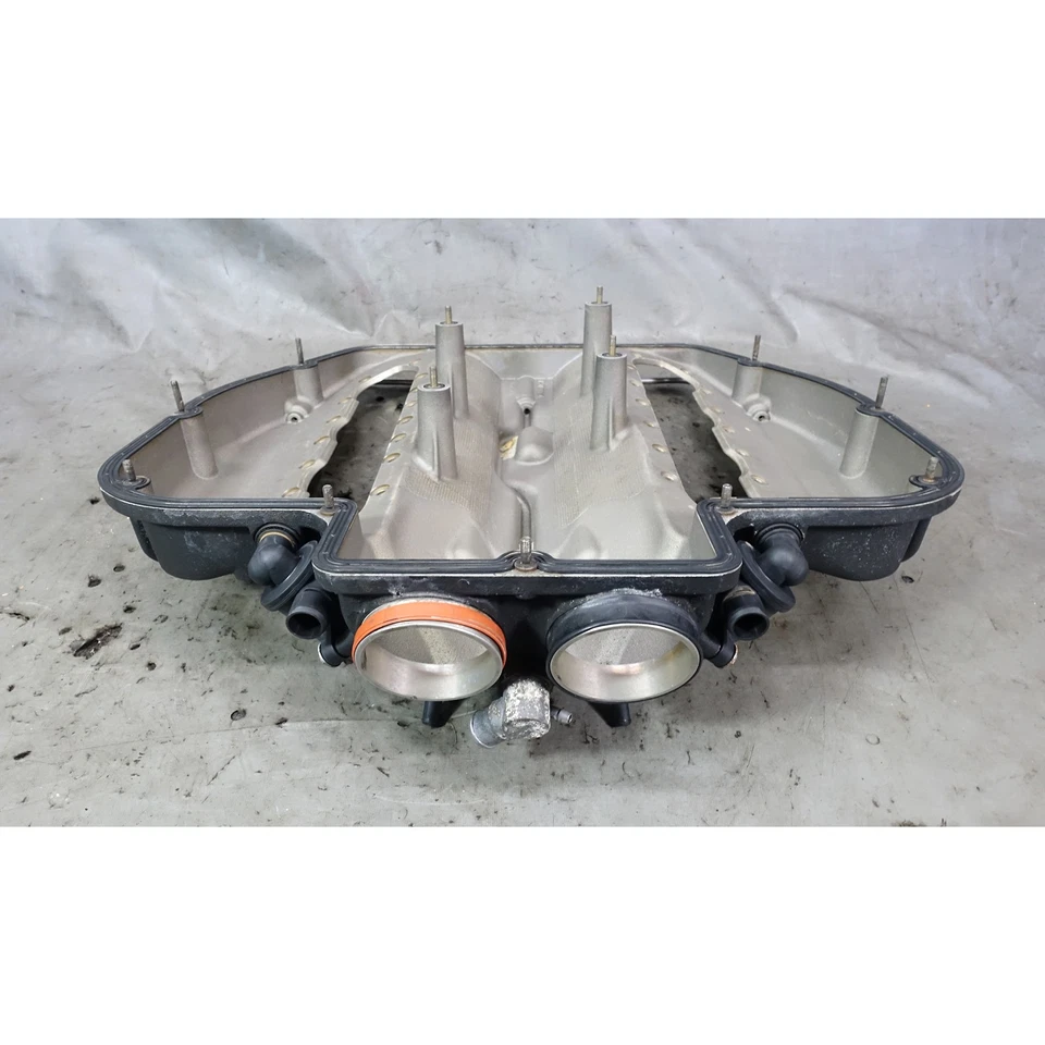 BMW E39 M5 S62 V8 2000 colector de admisión de aire temprano sección inferior plenum OEM Foto 2 de 4