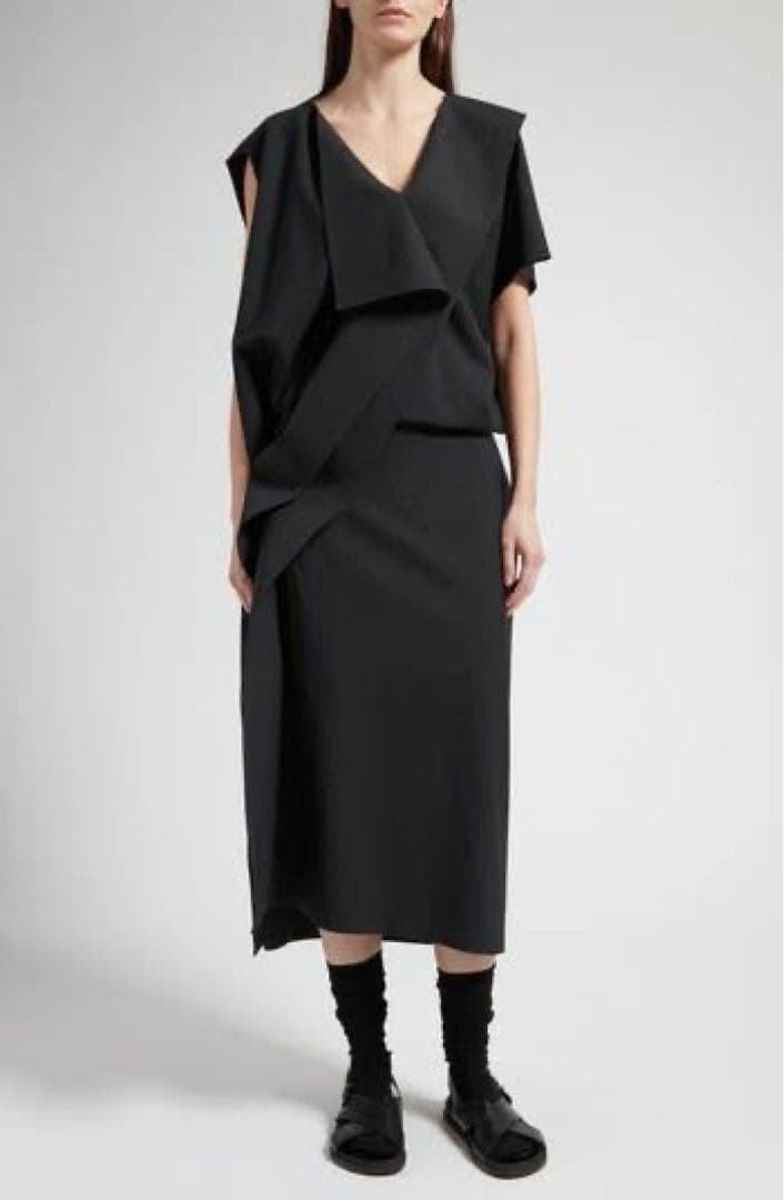 THE ROW Leonie Dress Black Tags XS