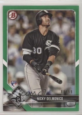 2018 Bowman Green 80/99 Nick Delmonico Nicky Delmonico #83 Rookie RC tj0