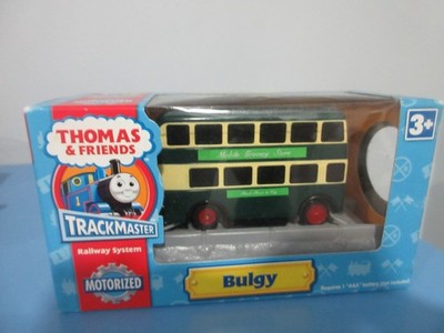 New Thomas Friends Trackmaster Green Bulgy -Double Decker