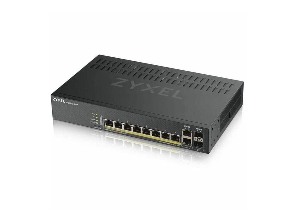 ZyXEL GS1920-8HPv2 8-Port Gigabit Smart Nebula Cloud Managed PoE Switch, 8 PoE+ - Image 4 of 4