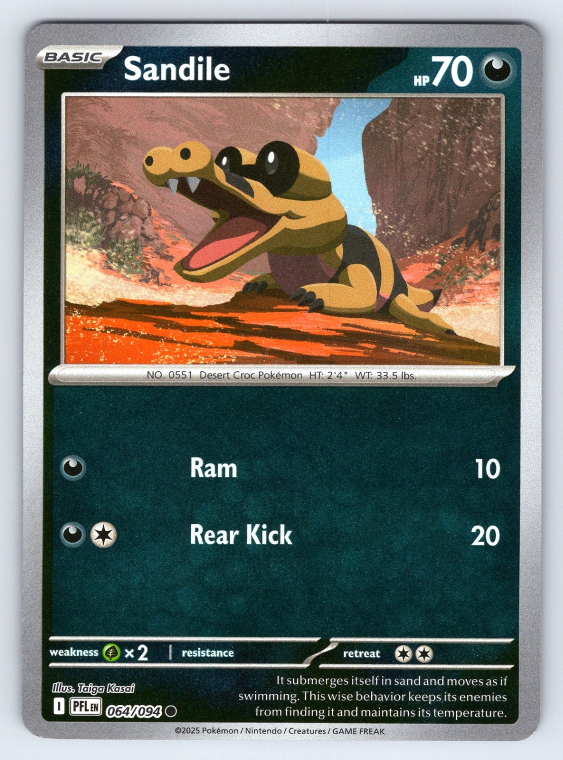 Sandile Common ME02: Phantasmal Flames 064/094 NM