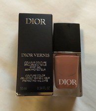 NIB DIOR VERNIS COUTURE COLOR GEL EFFECT SHINE  WEAR NAIL POLISH WILD BEIGE 321
