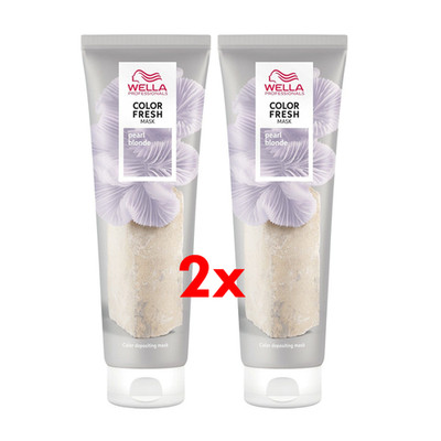 Wella Professionals Color Fresh Mask Pearl Blonde 150ml 2er Pack