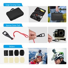 Action Camera Accessories Kit Sports Camera Accessories Set With DRKO