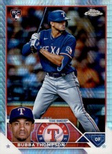 2023 Topps Chrome #58 Bubba Thompson Refractors