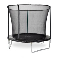 Plum Play 8ft Fun Garden Trampoline with Safety Net Enclosure