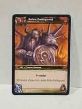 Kulan Earthguard World Of Warcraft TCG Heroes Of Azeroth Regular Common