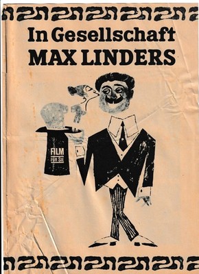 DDR Zeitschrift In Gesellschaft Max Linders 1966 Progress Kino Filmprogramm Heft