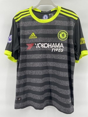 Adidas Chelsea FC Third Jersey Black/Neon Soccer Shirt Gringo