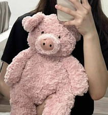 Jellycat Barnabus Pig Gourmet Physicist Plush Toy 16.5 Inches Unique Design