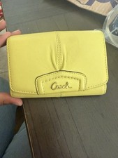 Vintage coach wallet 