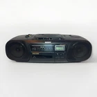 VINTAGE 1993 SONY CFD-12 Boombox CD Radio Tape.  Tape Decks Not Working Dent
