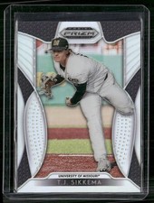 2019 Panini Prizm Draft Picks #67 T.J. Sikkema Silver