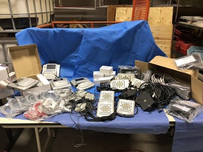 Embla Natus N7000 MDrive Consoles, Patient Units, Cradles, Cables - Used - 1 LOT