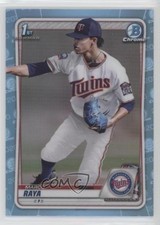 2020 Bowman Draft Chrome Sky Blue Refractor Marco Raya #BD-63 1sr