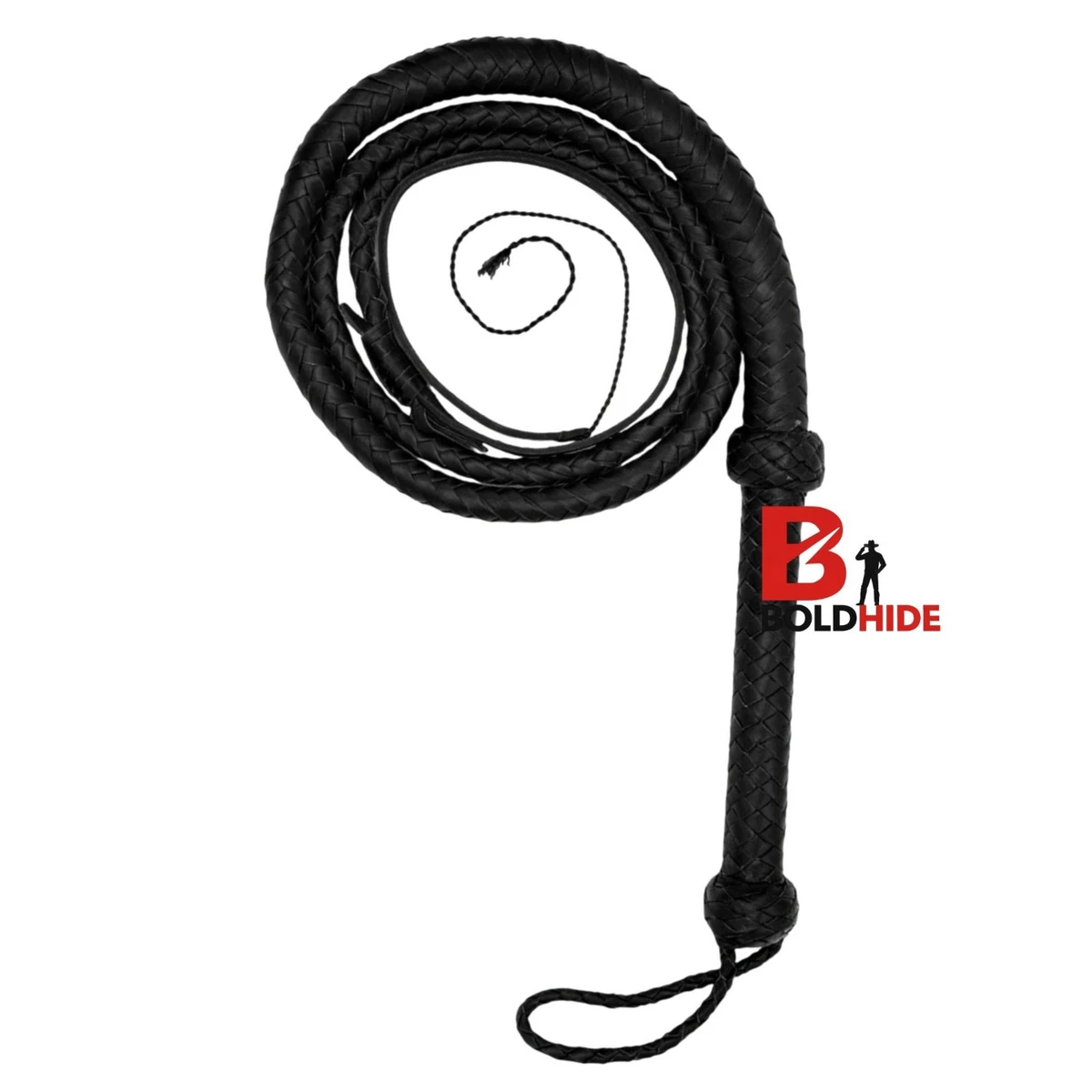 Frusta in pelle di mucca in stile Indiana Jones: resistente, 16 trecce Frusta in pelle di mucca in stile Indiana Jones: resistente, 16 trecce