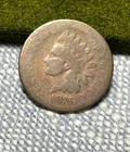 (100262)  Indian Head Cent (Penny) -- 1876 --  Fair, but strong date.