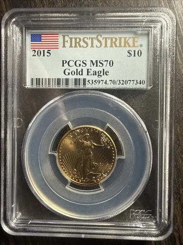 2015 American Gold Eagle 1/4 oz — photo from another recent sale