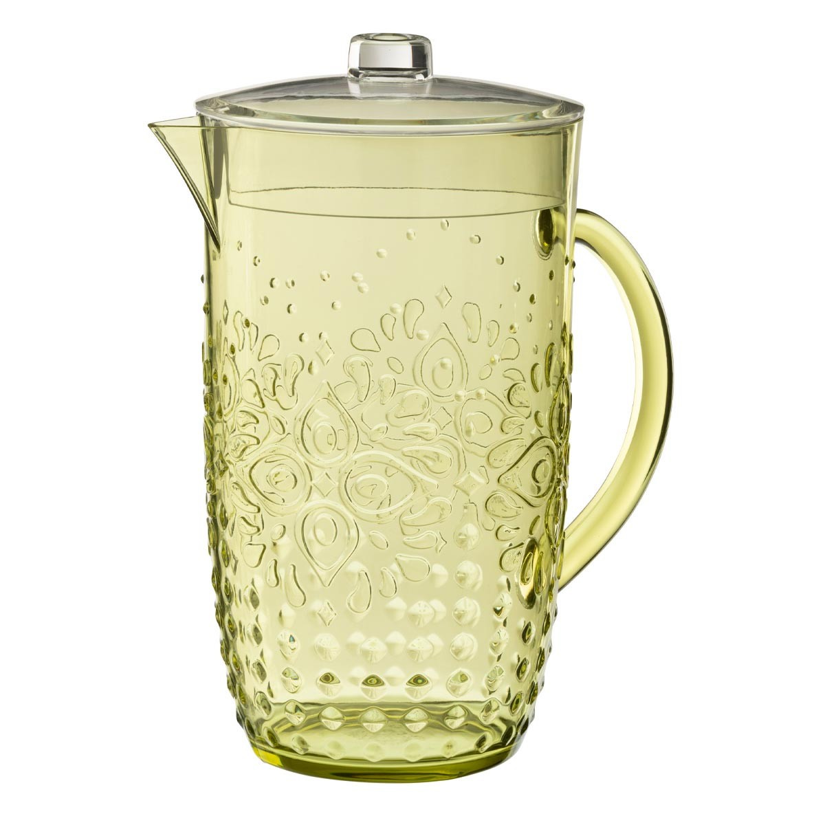 Carafe réutilisable Barbra 2,5L vert bouteille pour table
