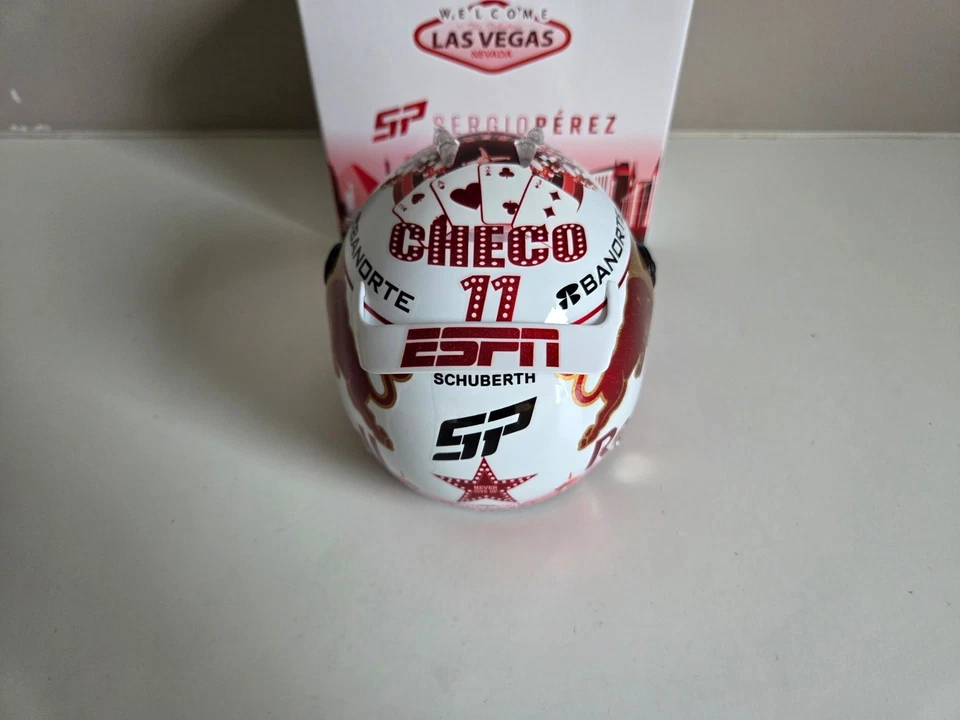 Casco Schuberth 1/2 Red Bull Racing - S. Perez - P3 Gp Las Vegas 2023 - Immagine 4 di 4