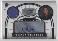 2007-08 Bowman Sterling 91/218 Wilson Chandler #WC Auto l8x
