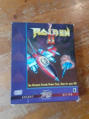 Raiden II Windows Big Box PC Game Interplay Cyber Front 1997 Clean