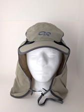 Outdoor Research Sun Runner Cap - Khaki - One Size - Removable Cape, UPF 40,