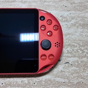 Sony PS Vita PCH-2000 Metallic Red Console Box Near Mint Japan 8869