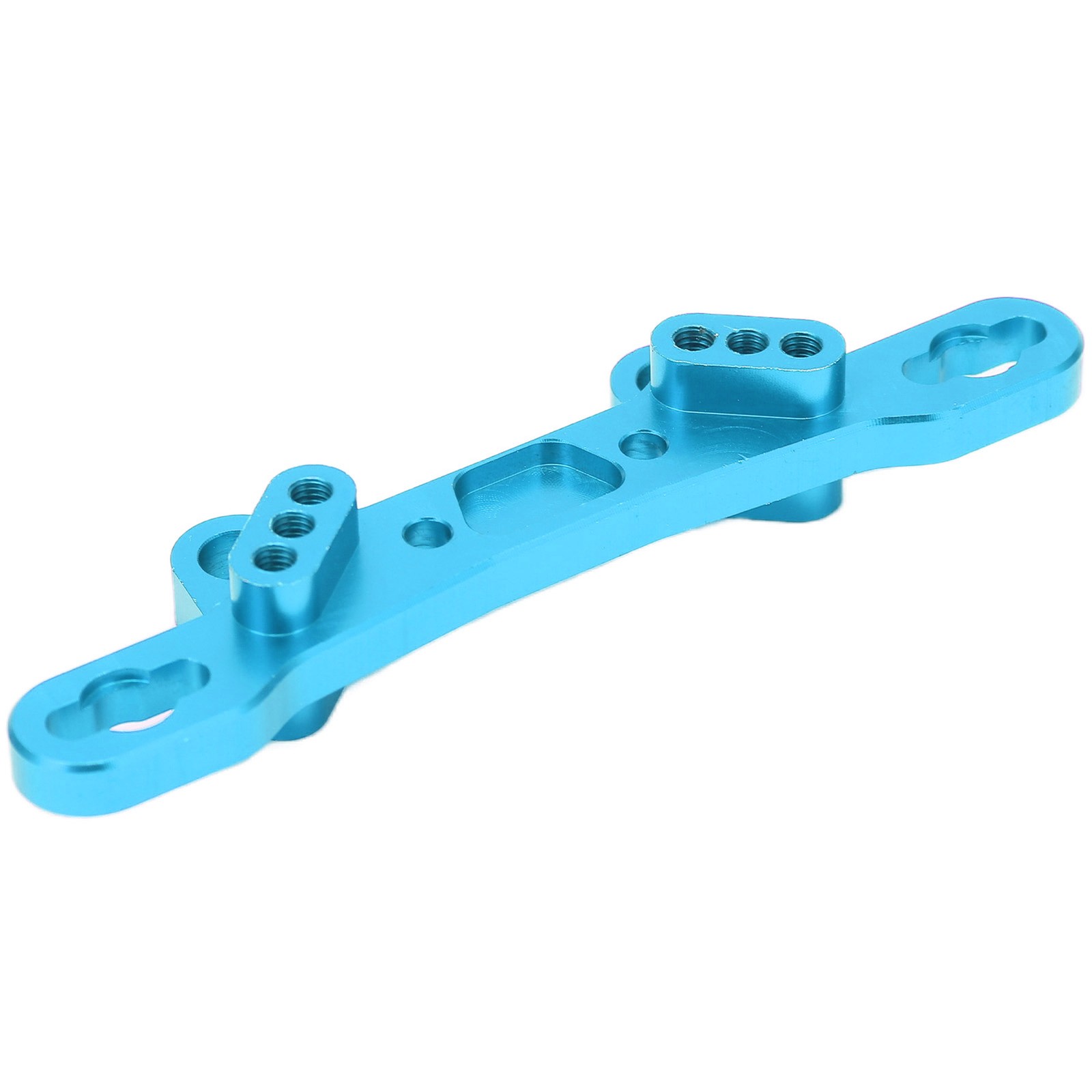(Blue)RC Shock Damper Tower Mount Aluminum Alloy RC Rear Front Shock Tower EC
