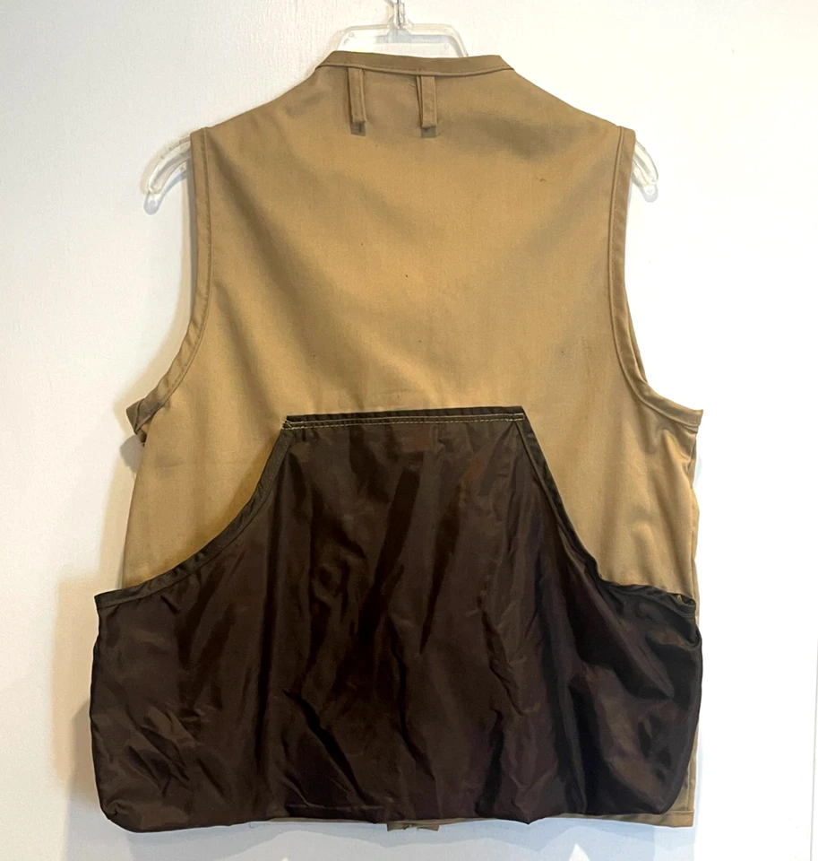 SAFTBAK Vintage Hunting Vest Jim Catfish Hunter Ammo Loop Game Pouch Smal/Medium - Image 2 of 4