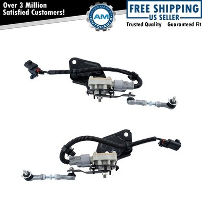 TRQ Rear Air Ride Suspension Height Level Sensor LH RH Pair 2pc for Toyota Lexus