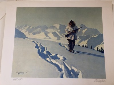 Fred Machetanz - Moose Tracks