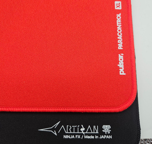 LOT OF 2 MOUSEPADS ARTISAN Zero (Black/L) [FX-ZR-SF-L] FX Soft PULSAR CONTROL XL