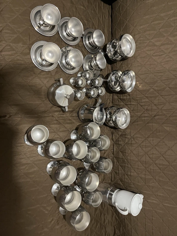 Set Bicchieri In Acciaio - Immagine 4 di 4