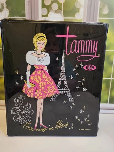 VINTAGE 1960'S IDEAL TAMMY LOT DOLL CLOTHING CASE Accessories Shoes Outfits Set