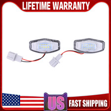 2pcs New 6000k Led Car Interior Lights Kit Trunk Dome License Plate