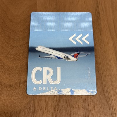 Delta Trading Card CRJ-900 New 2025 No.72 centennial 100th Anniversary