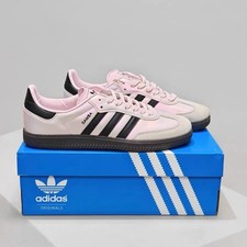 adidas WMNS Samba OG Pink Black Brown Beige KJ4305 Women's Size