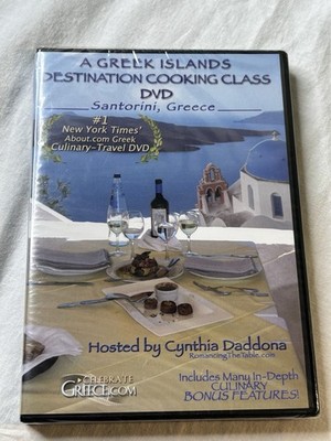 A Greek Islands Destination Cooking Class DVD PAL In English Cynthia Daddona NEW