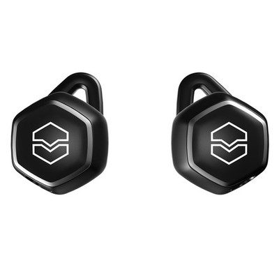 V-MODA Hexamove Pro True Wireless In-Ear Earbuds, Black #HEXM-PR