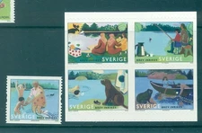 Sweden - Sc# 2535-6. 2006 Summer by the Lake. MNH $7.50.