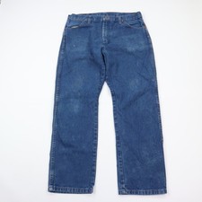 Vintage Wrangler Jeans Mens 36x30 Original Cowboy Cut Medium Wash Blue 1013mwz
