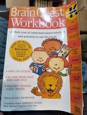 Brain Quest Workbook: Kindergarten by Lisa Trumbaue B003