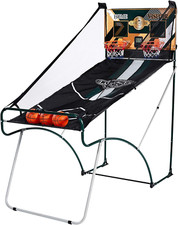 Lancaster Sports EZ Fold 2 Player Indoor Arcade Dual Basketball Hoop Shot Game w